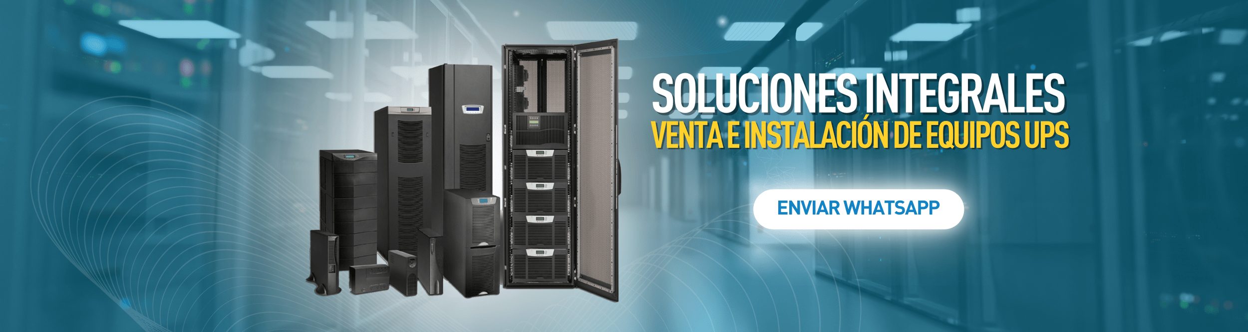 Venta e instalación de equipos UPS
