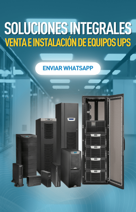 Venta e instalación de equipos UPS